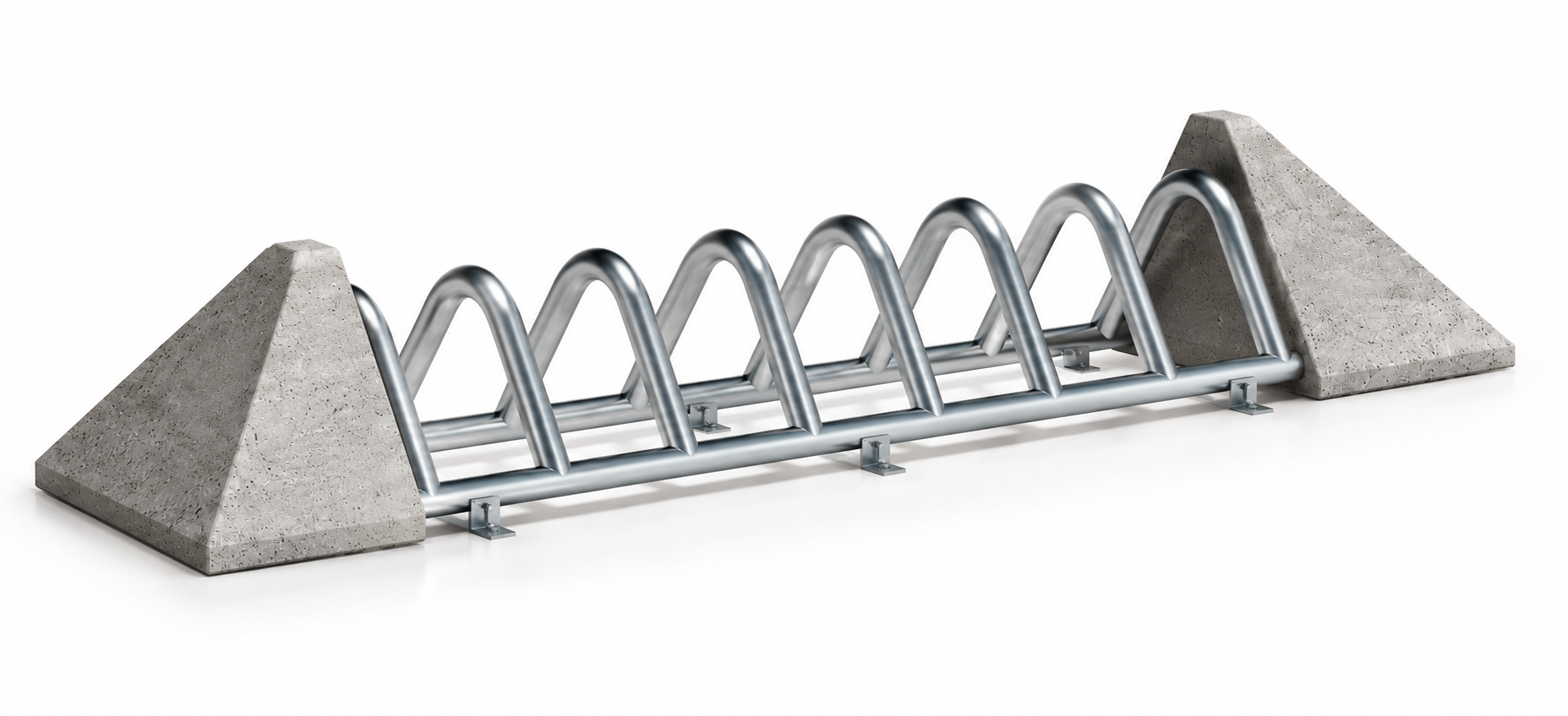 bicicletero rectangular