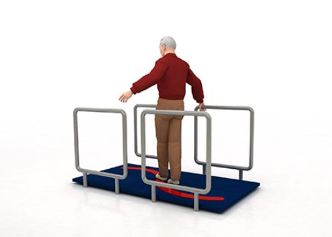 Circuito para Adulto Mayor zig zag